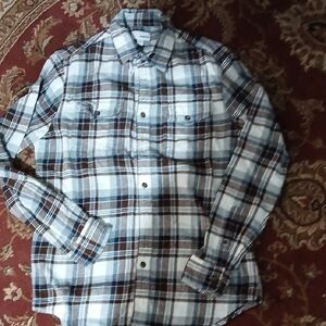 Y2k Sonoma Plaid Flannel